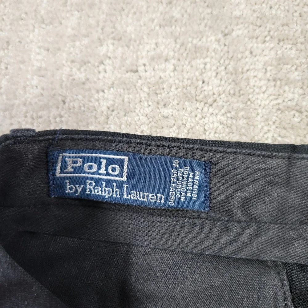Vintage Polo Ralph Lauren Pants Men 32x32 READ* High Rise Pleated Trouser Baggy